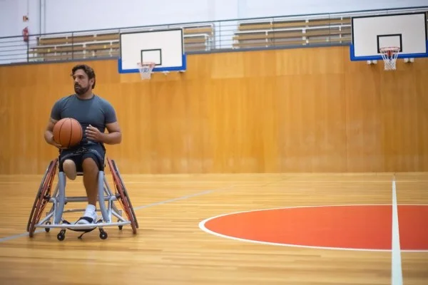 basketball player rehabilitation training
